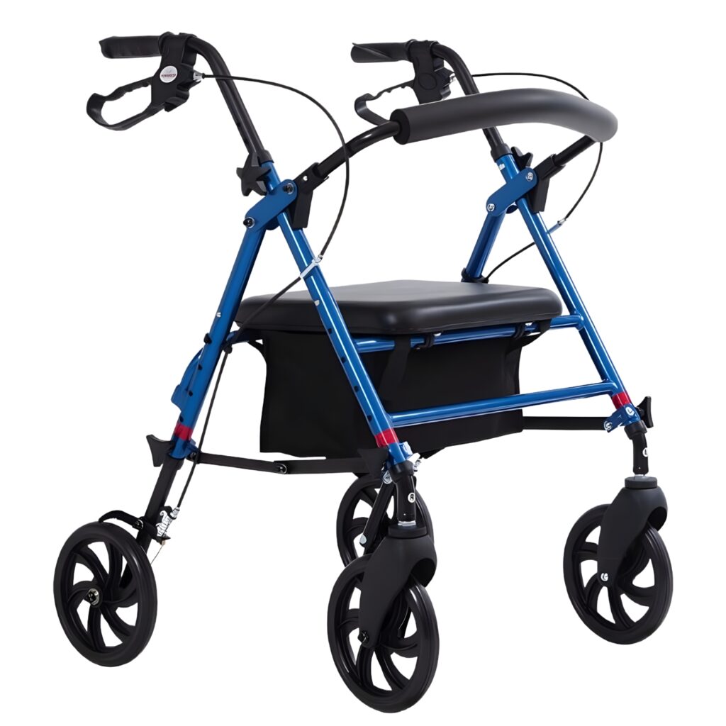 Rollator con Freni Sedile e Schienale – ROLLATOR KD