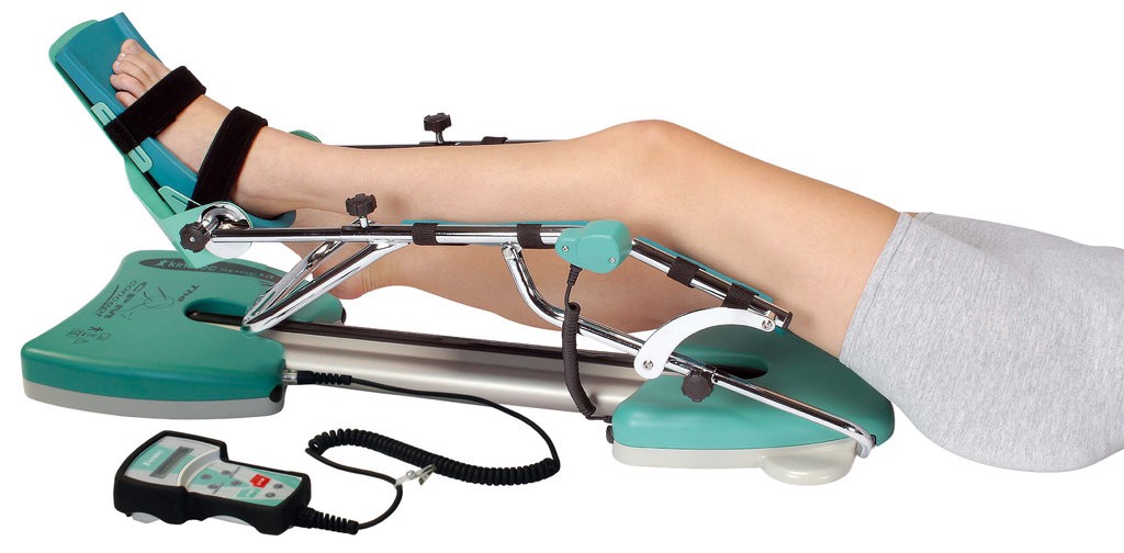 Dettaglio Kinetec per ginocchio