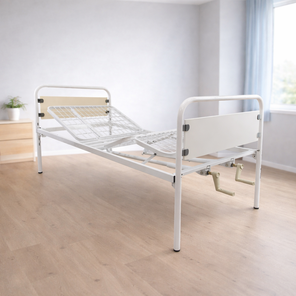 Letto Ospedaliero a 2 Manovelle