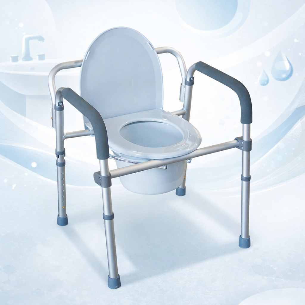 Sedia Comoda 3 in 1 per WC e Doccia