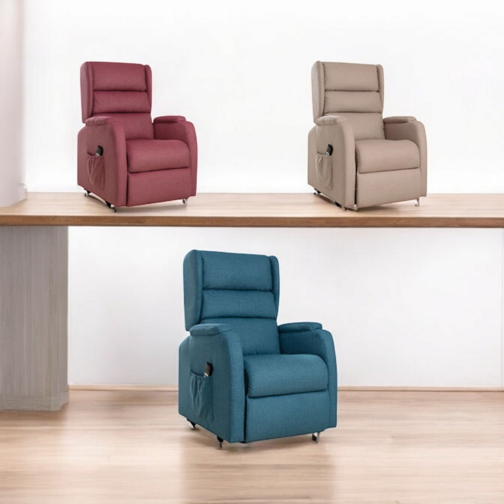 Poltrona Relax Elettrica con 2 Motori – vari colori