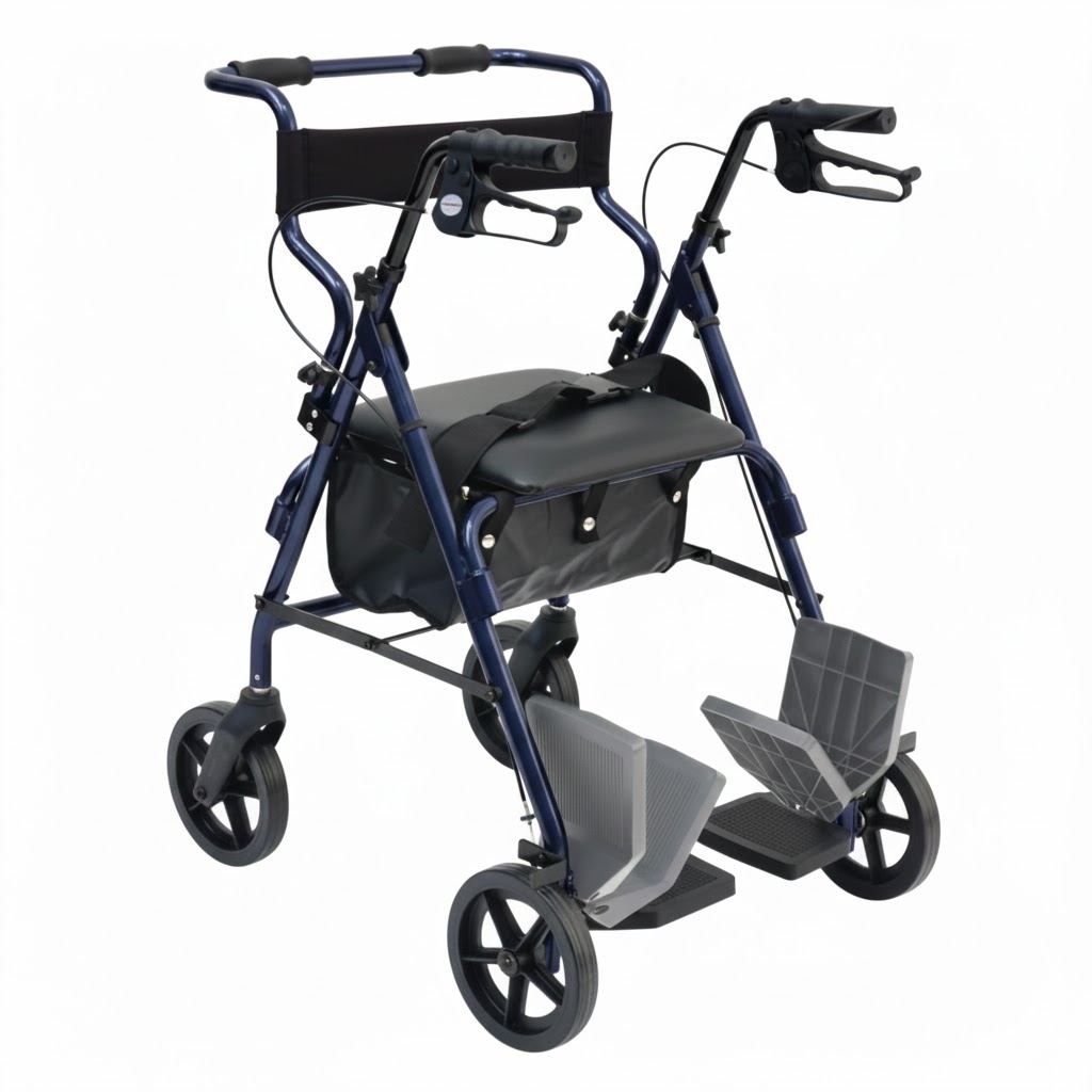 Rollator Doppia Funzione – si trasforma in Carrozzina – ROLLY 2