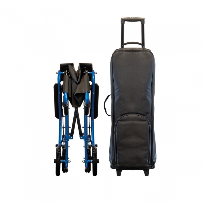 Carrozzina Leggera Pieghevole con Sacca Trolley per il Trasporto – COMPANION